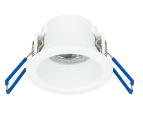2-in 5.5W Round LED Recessed Downlight, Dimmable, 400 lm, 120V, 3000K, White