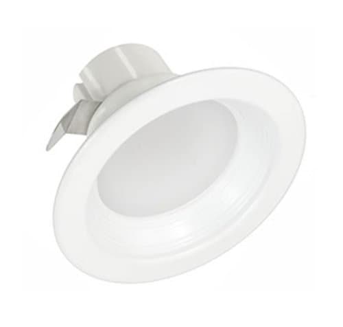 9.5W 4'' Round LED Downlight 120V 2700K Dimmable White Baffle