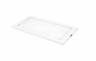 American Lighting 8-in 7W LED Flat Panel, Dimmable, 340 lm, 24V, Selectable CCT, White
