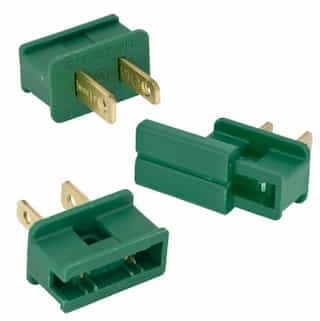 American Lighting Female/Inline Connectors, Bag of 25, Green