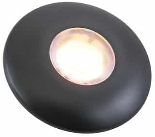 American Lighting 3W Futura LED Disc Light, Dimmable, 180 lm, 12V, 2700K, Black