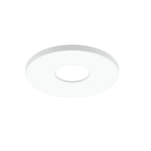 2-in Round Pinhole Trim for HP Series Downlights, White