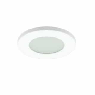 American Lighting 2-in Round Shower Trim for HP Series Downlights, White