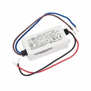 8W LED DR8 Constant Voltage Driver for LED Lights, Class 2, 12V