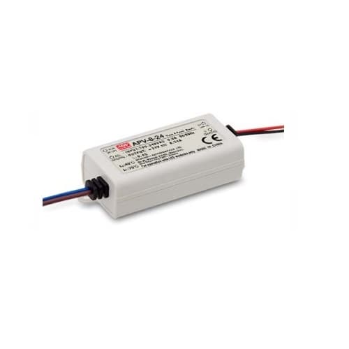 American Lighting 8W LED DR8 Constant Voltage Driver for LED Lights, Class 2, 24V