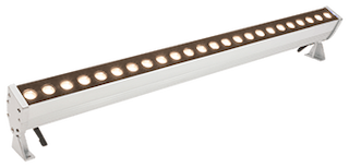 16-in 15W LED Linear Wall Washer Outdoor Light w/ 12 LEDs, 700 lm, 120V, 3000K