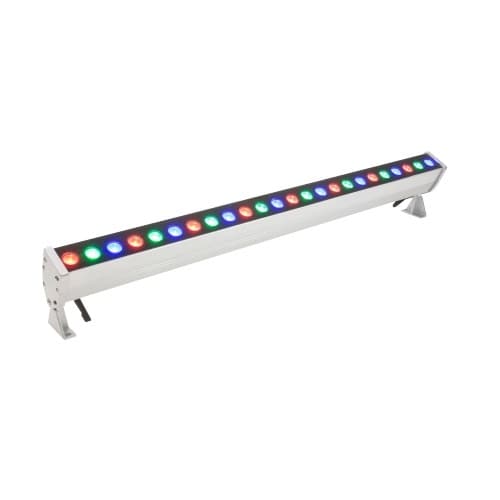 48-in 45W LED Linear Wall Washer Outdoor Light w/ 36 LEDs, 120V, RGB Selectable
