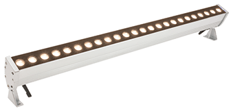 48-in 45W LED Linear Wall Washer Outdoor Light w/ 36 LEDs, 2100 lm, 120V, 3000K