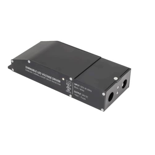 American Lighting 20W LED Driver, Constant Voltage, Low Profile, 12V