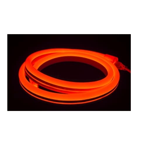 American Lighting 150-ft 2.4W/Ft Polar 2 Neon LED Linear Strip Reel, Dimmable, 120V, Red