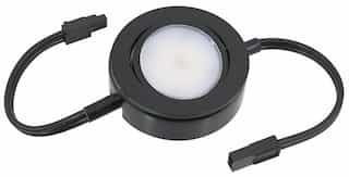 American Lighting 4.3W MVP LED Bulk Puck Light Kit, Dimmable, 200 lm, 120V, 2700K, Black