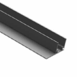 PRO-L 1m Black Aluminum Channel "F" Channel for NFPro
