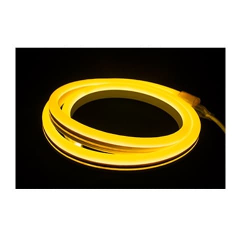 American Lighting 150-ft 2.4W/Ft LED Polar 2 Neon LED Linear Strip Reel, Dimmable, 120V, Amber