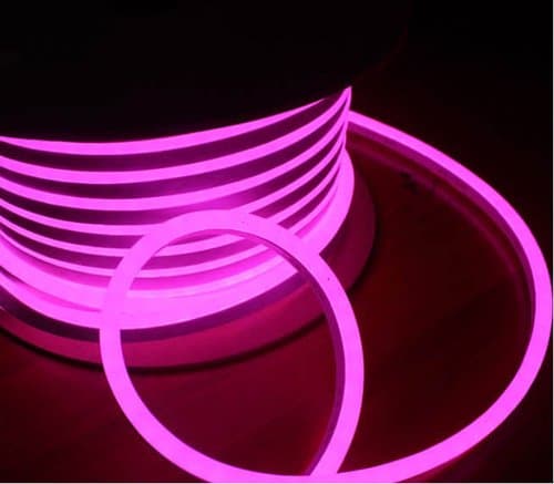 150-ft 2.8W/Ft LED Strip Light Polar 2 Neon, Dimmable, 24V, Pink