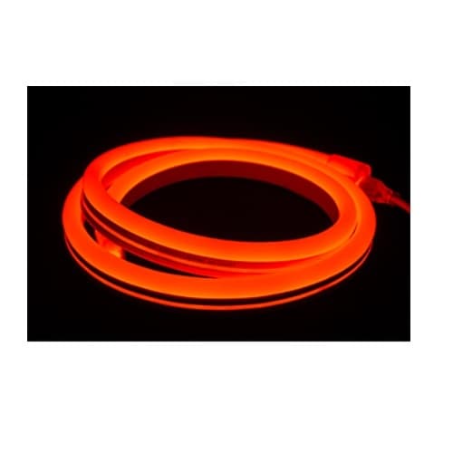 150-ft 2.4W/Ft LED Polar 2 Neon LED Linear Strip Reel, Dimmable, 120V, Red