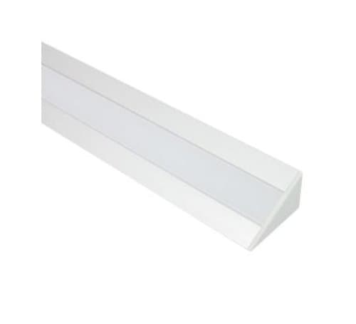 Frosted Polycarbonate Lens for Pro 45 Extrusion Trulux LED Light Support