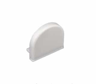 Rounded End Cap For Premium Turbo Extrusion Trulux LED Light Support