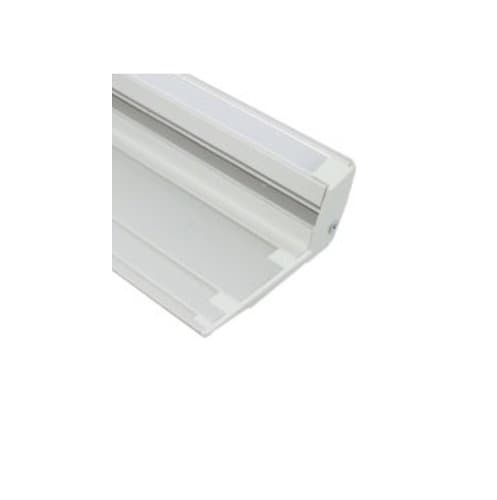 American Lighting Left End Cap for Anti-slip Step Extrusion Trulux LED Light Fixture Support