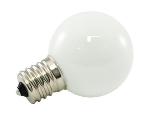 American Lighting 1W LED G40 Pro Decorative Bulb, Dimmable, E17, 45 lm, 120V, 5500K, Clear