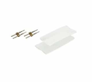 Invisible Splice kit Connectors, 10 pieces of shrink tube, 20 splice pins