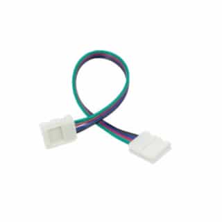 American Lighting 12" Jumper Linking Cable, Tape-to-tape Snap Connector, 5-Wire