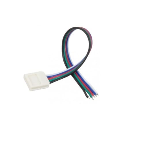 American Lighting Power Feed w/ Snap Connector to Bare Wires for Trulux RGB+WW