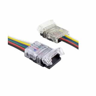 6-in HD Linking Cable for Trulux Tape Lights, 6-Wire, RGBTW