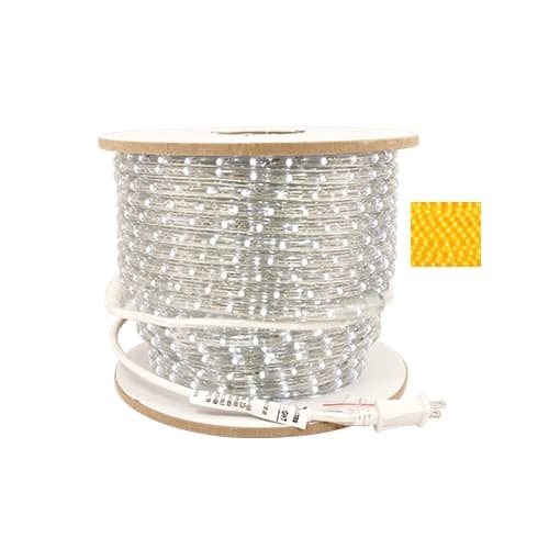 .47W/ft 150' Flexbrite LED Rope Light Bulk Reel, Yellow