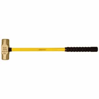 Ampco Safety Sledge Hammer with Fiberglass Handle, 5 lb Head Weight