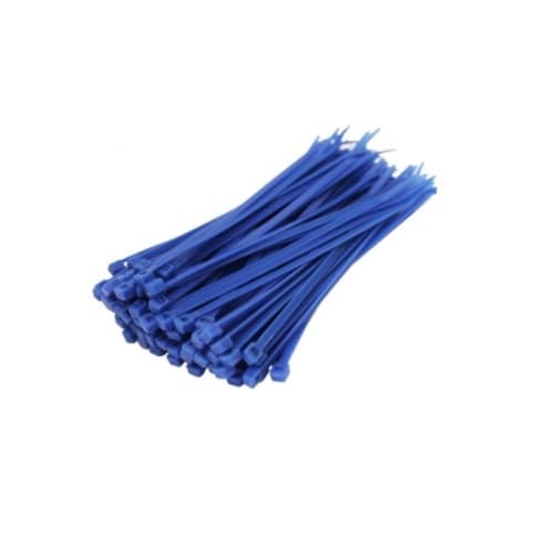 11-in Cable Tie, 50 lb Tensile Strength, Blue