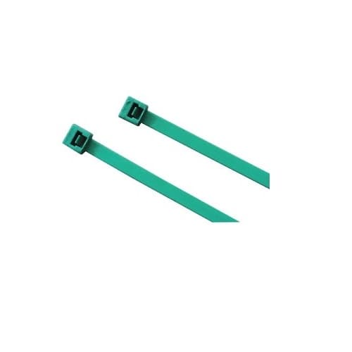 Anchor 11-in Metal Detectable Cable Tie, 50 lb Tensile Strength, Teal