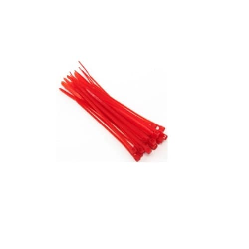 Anchor 11-in Cable Tie, 50 lb Tensile Strength, Red