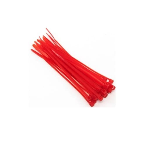14.6-in Cable Tie, 50 lb Tensile Strength, Red
