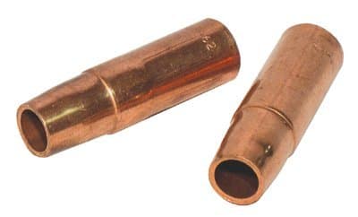 Self-Insulated 23 Series MIG Gun Nozzles, 5/8" Bore