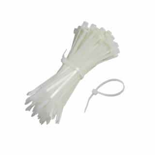 4.1-in Cable Tie, 18 lb Tensile Strength, Natural