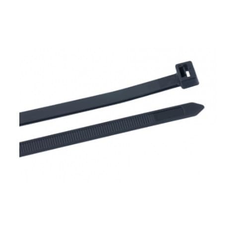 4.1-in UV Stabilized Cable Ties, 18lb, Black