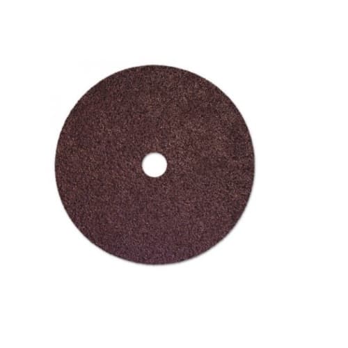 7-in Fiber Disc, 24 Grit, Aluminum Oxide