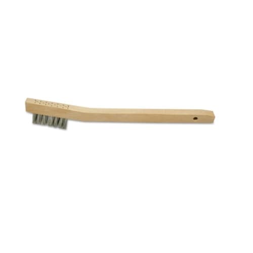 Inspection Brush w/ Bent Handle, 3 X 7 Rows