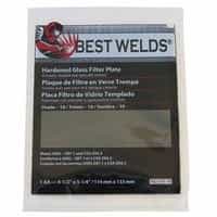 Best Welds 4.5" x 5.25" Green Glass Filter Plate