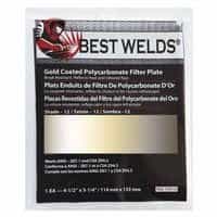 Best Welds Gold Coated Polycarbonate Filter Plates
