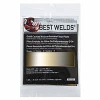 Best Welds Shade No. 9 Gold Coated Polycarbonate Filter Plates