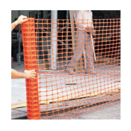 4-ft X 100-ft Polyethylene Safety Fence, Orange