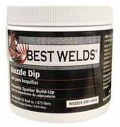 Best Welds Nozzle Dip Gel, 16-oz Jar, Blue