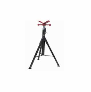V-head 1.5 Inch Pipe Folding Pipe Stand With 25000 Pound Cap