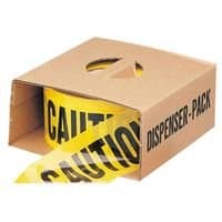 Anchor Economy Barrier Caution Tape, 3 in x 1,000 Ft, Yellow