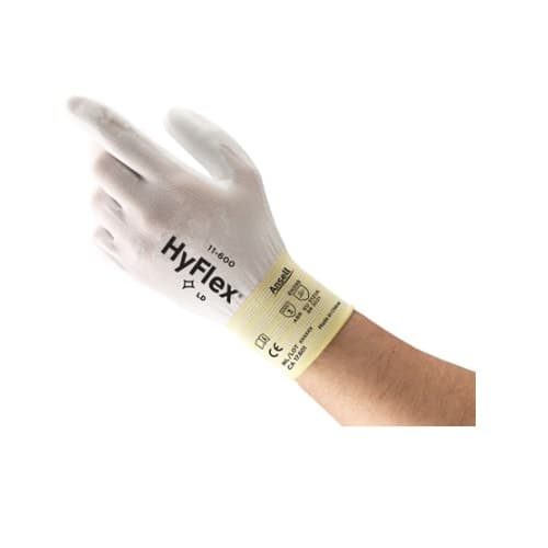 Ansell Palm-Coated Glove, Size 10, White