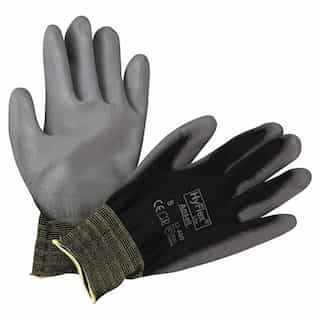 Size 8 Black/Gray HyFlex Lite Gloves