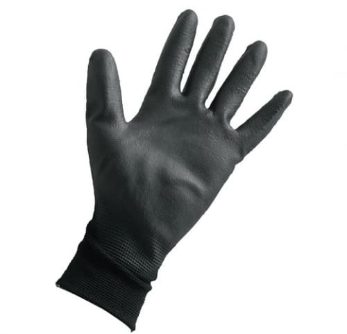 Ansell Sensilite Gloves, Black, Size 10