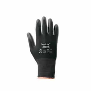 Ansell Sensilite Gloves, Size 9, Black