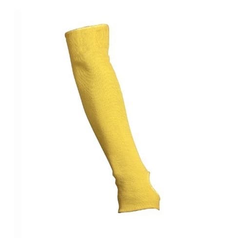 18 Inch Yellow Cut Resistant Kevlar Sleeves